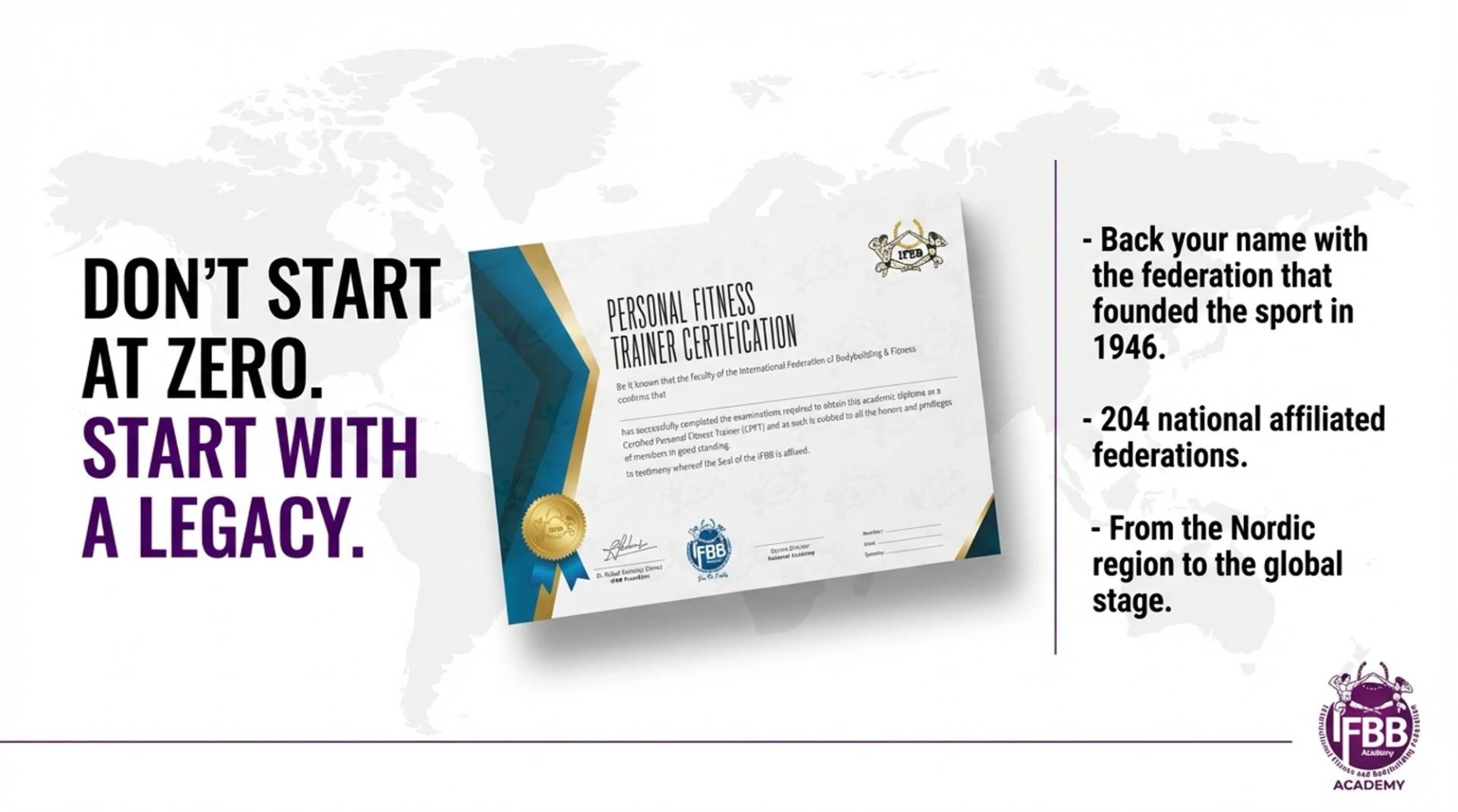 IFBB Personal Trainer Course