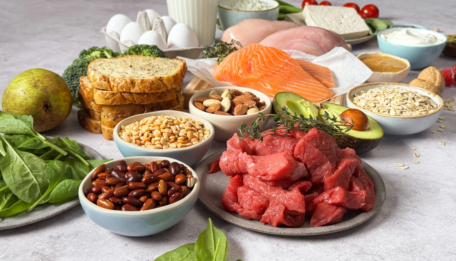 Proteinrike produkter