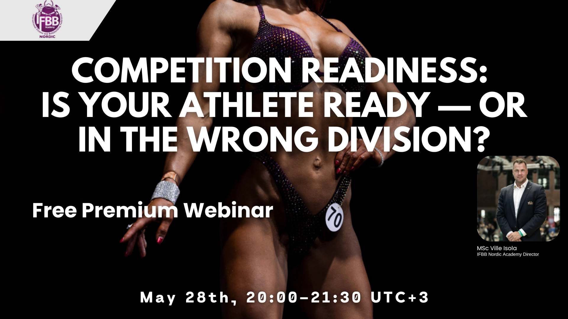 Competition Readiness Webinar Poster
